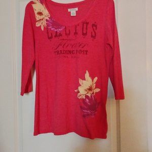 Lucky Brand "Live in Love" T-Shirt Large NWOT